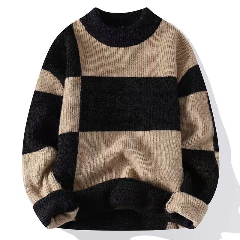 Brenno Striped Knit Sweater
