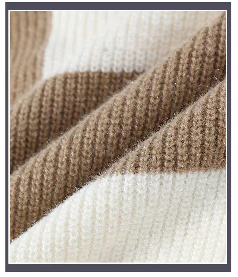 Brenno Striped Knit Sweater
