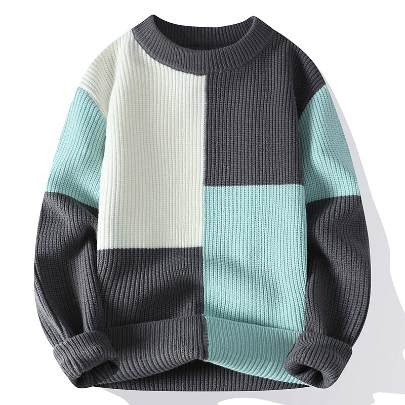Alvano Chenille Block Sweater