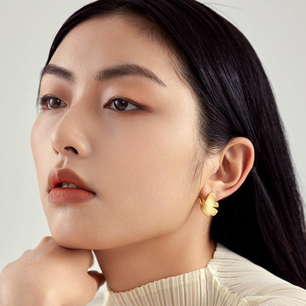 Ginkgo Leaf Earrings