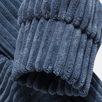 Sweat à capuche en velours côtelé en bois