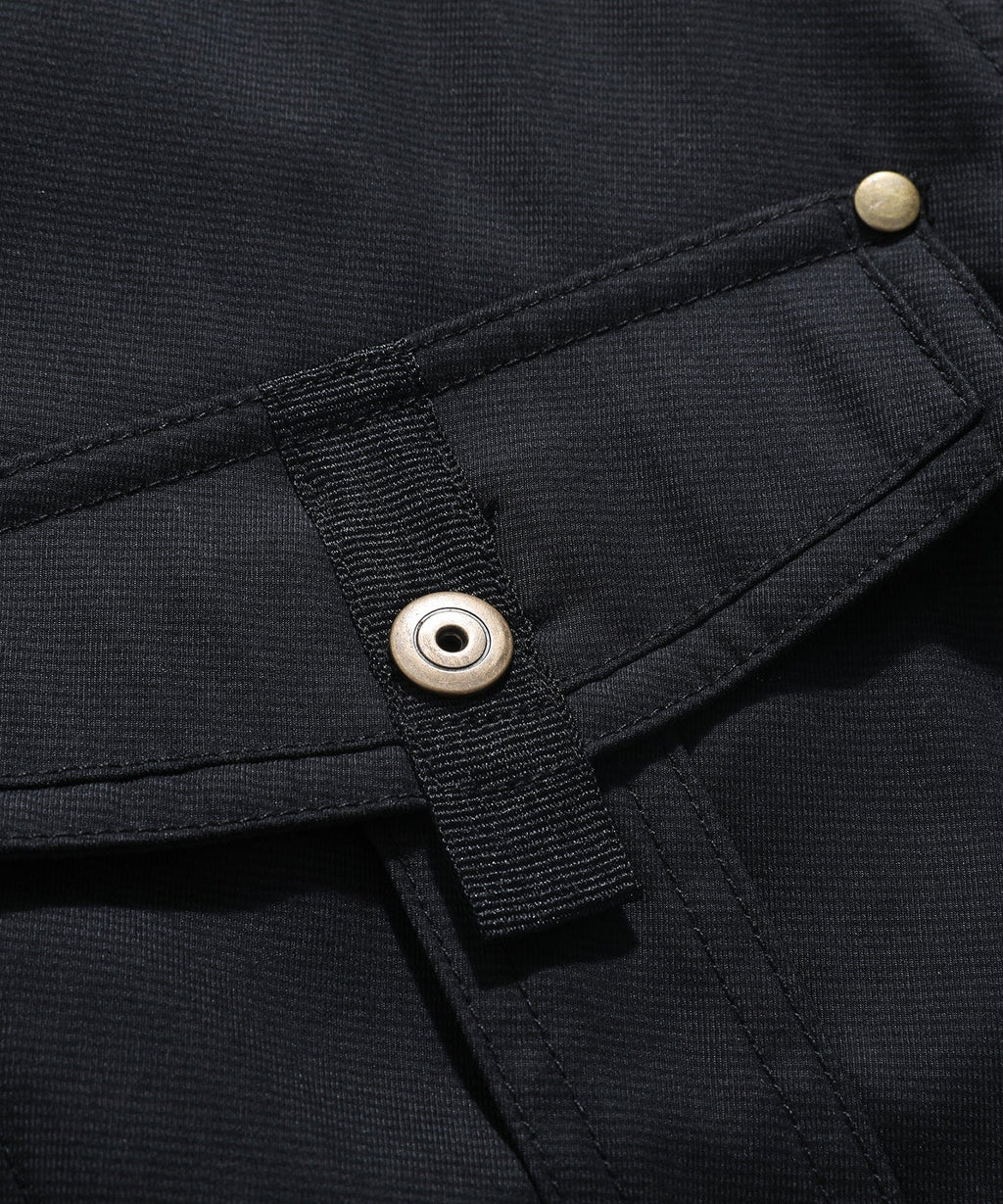 Veste isolée traversée