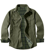 Veste isolée traversée