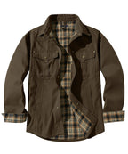 Veste isolée traversée