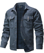 Veste isolée traversée