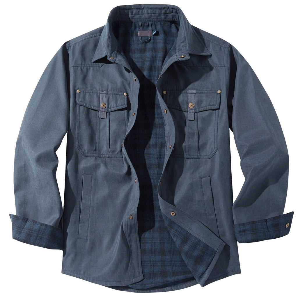 Veste isolée traversée
