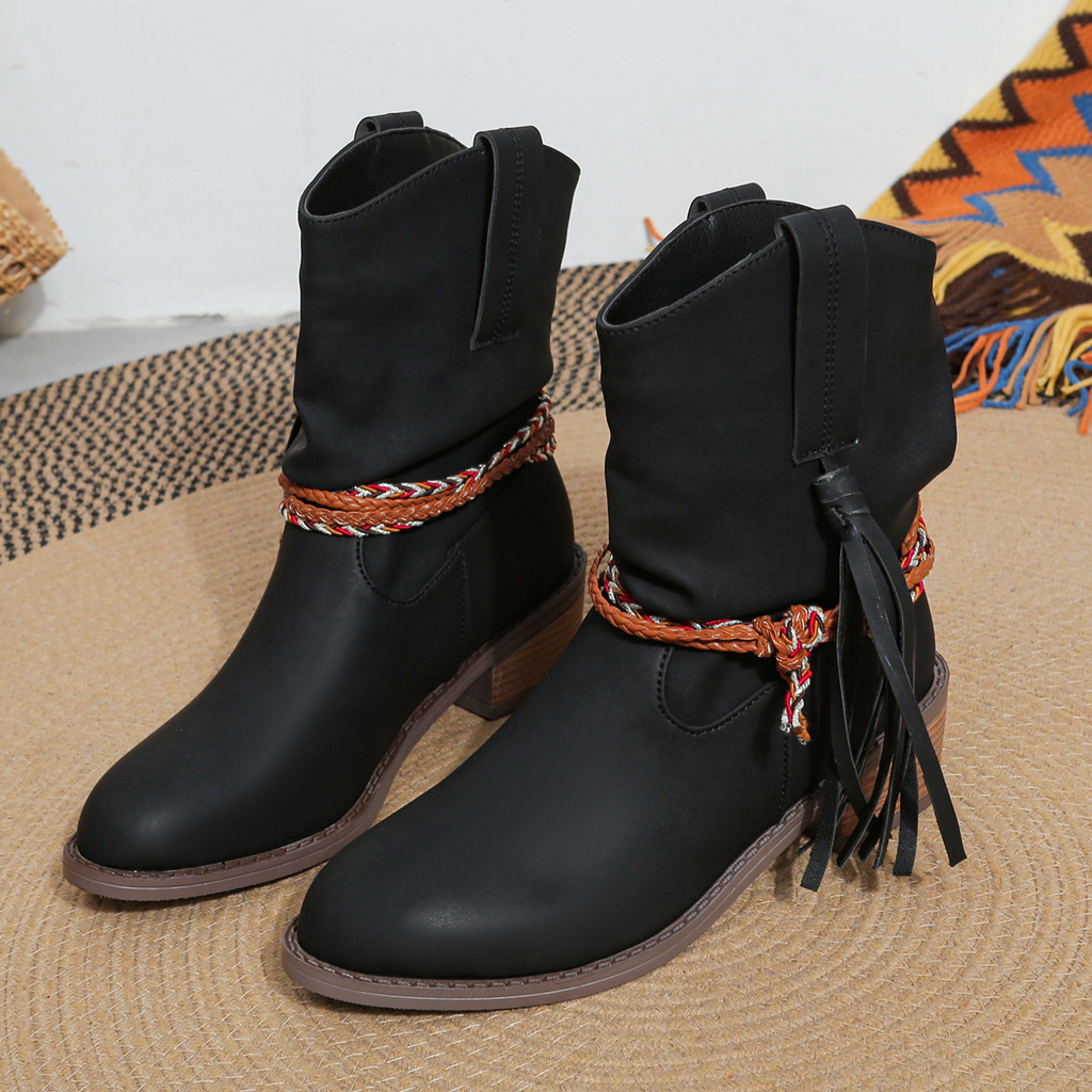 Bottes de cheville à glace de rodéo