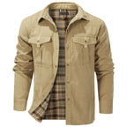 Veste isolée traversée