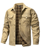 Veste isolée traversée