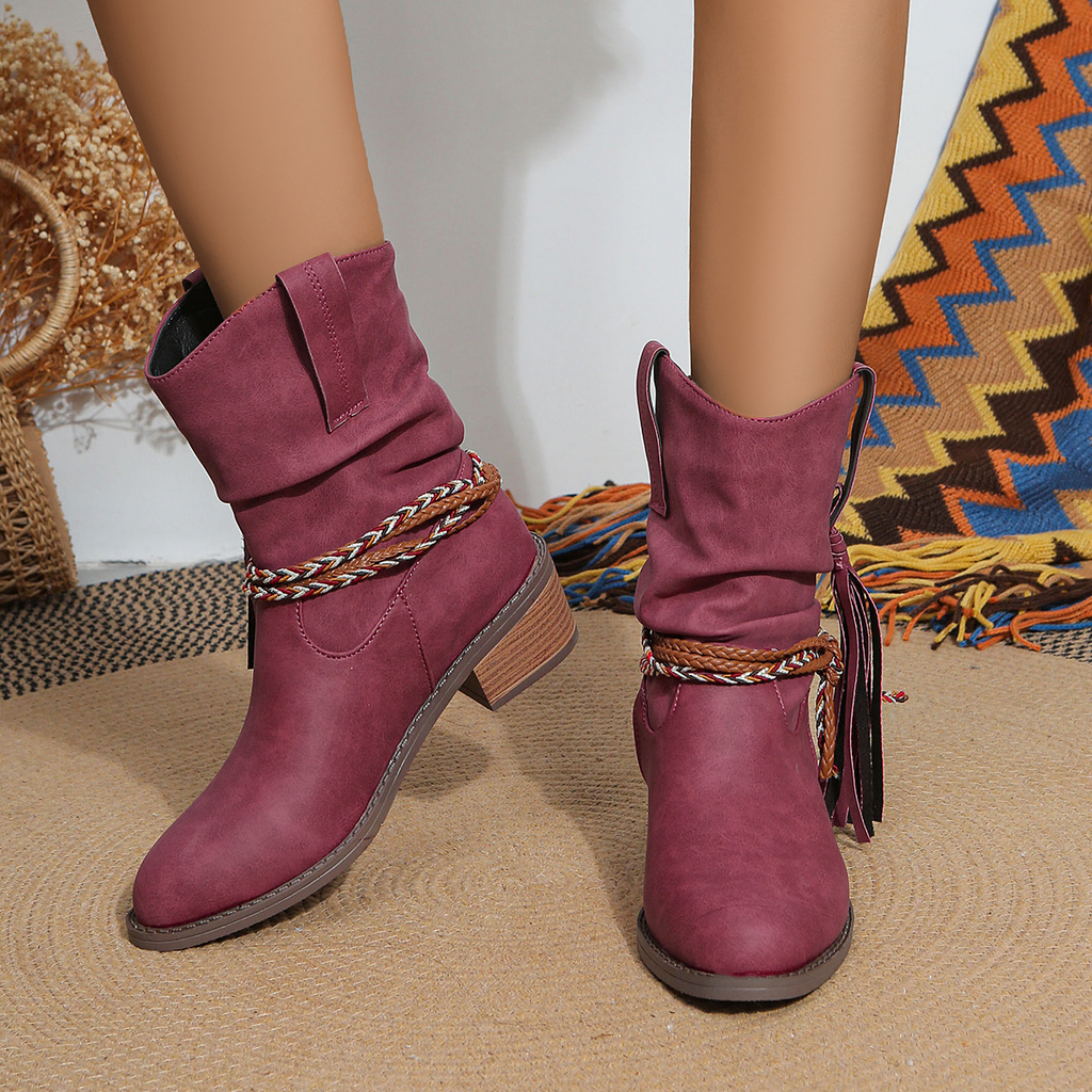 Bottes de cheville à glace de rodéo