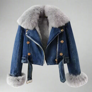 Denim bleu profond