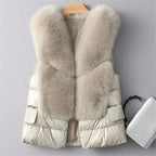 CINQUIÈME & GILET EN DUVET DE FOURRURE