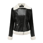 Veste de bombardier en cuir de ballecia
