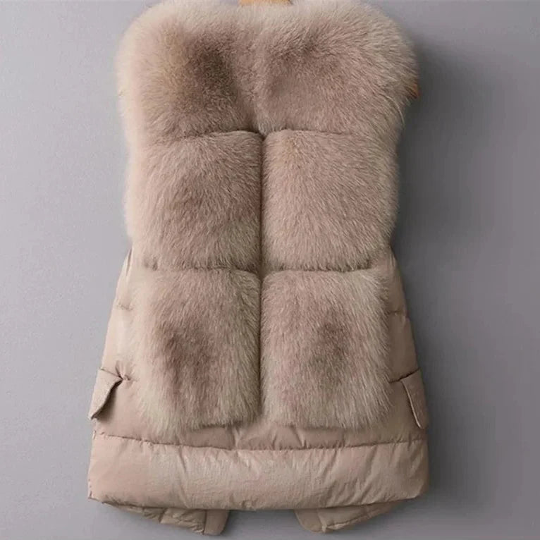 CINQUIÈME & GILET EN DUVET DE FOURRURE