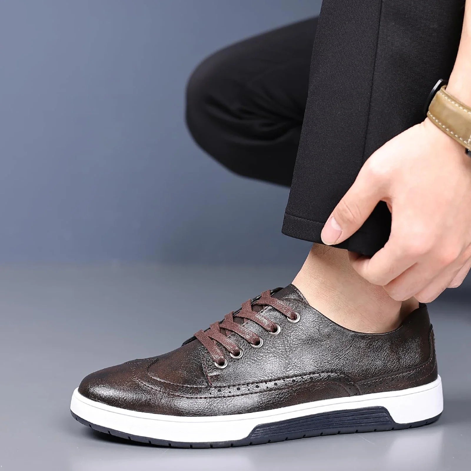 Blogues en cuir de Valenti