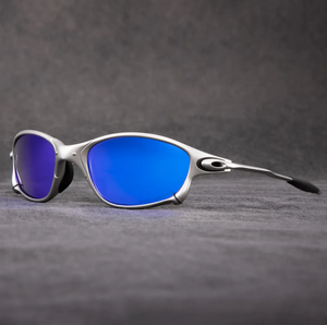 Bleu/argent