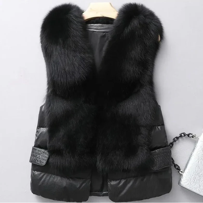 CINQUIÈME & GILET EN DUVET DE FOURRURE