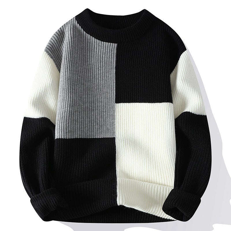 Alvano Chenille Block Sweater