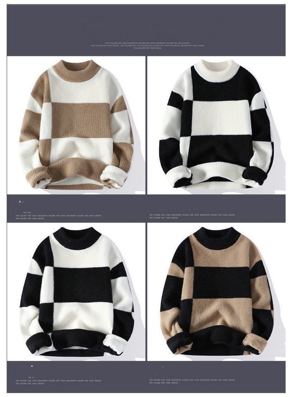 Brenno Striped Knit Sweater
