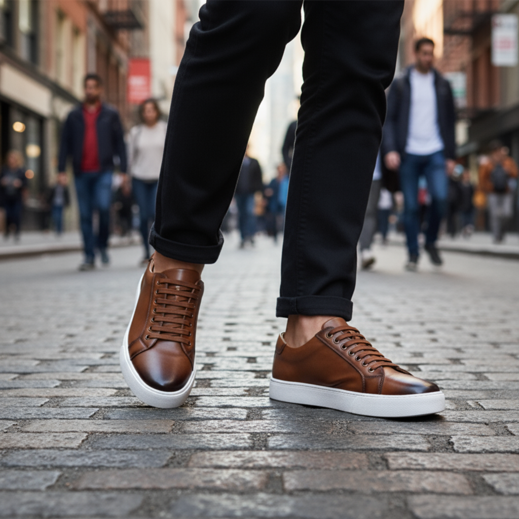 Low-tops en cuir de Westbridge